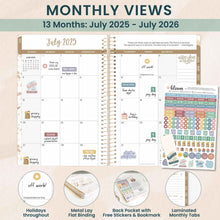 Load image into Gallery viewer, 2025-2026 Moments of Grace Soft Cover Planner
