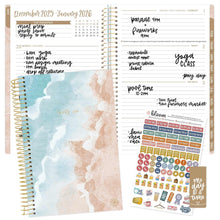 Load image into Gallery viewer, Pre-Order 2026 Ocean Oasis Soft Cover Planner
