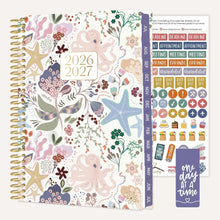 Load image into Gallery viewer, 2026-2027 Seaside Whimsy Soft Cover Planner
