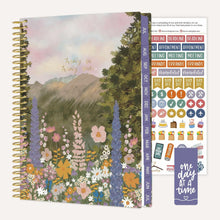 Load image into Gallery viewer, 2026-2027 Wildflower Mountainside Soft Cover Planner
