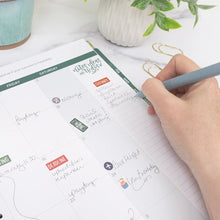 Load image into Gallery viewer, Pre-Order 2026 Beige Bouquet Large Hard Cover Planner
