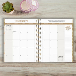 Cleerely Sated2024 Large Soft Cover Planner