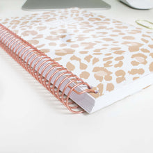 Load image into Gallery viewer, 2025-2026 Tan Leopard Soft Cover Planner
