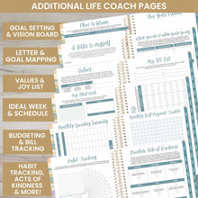 Load image into Gallery viewer, 2025 Watercolor Waves, Soft Cover Planner
