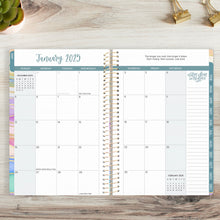 Load image into Gallery viewer, 2025 Watercolor Waves, Soft Cover Planner
