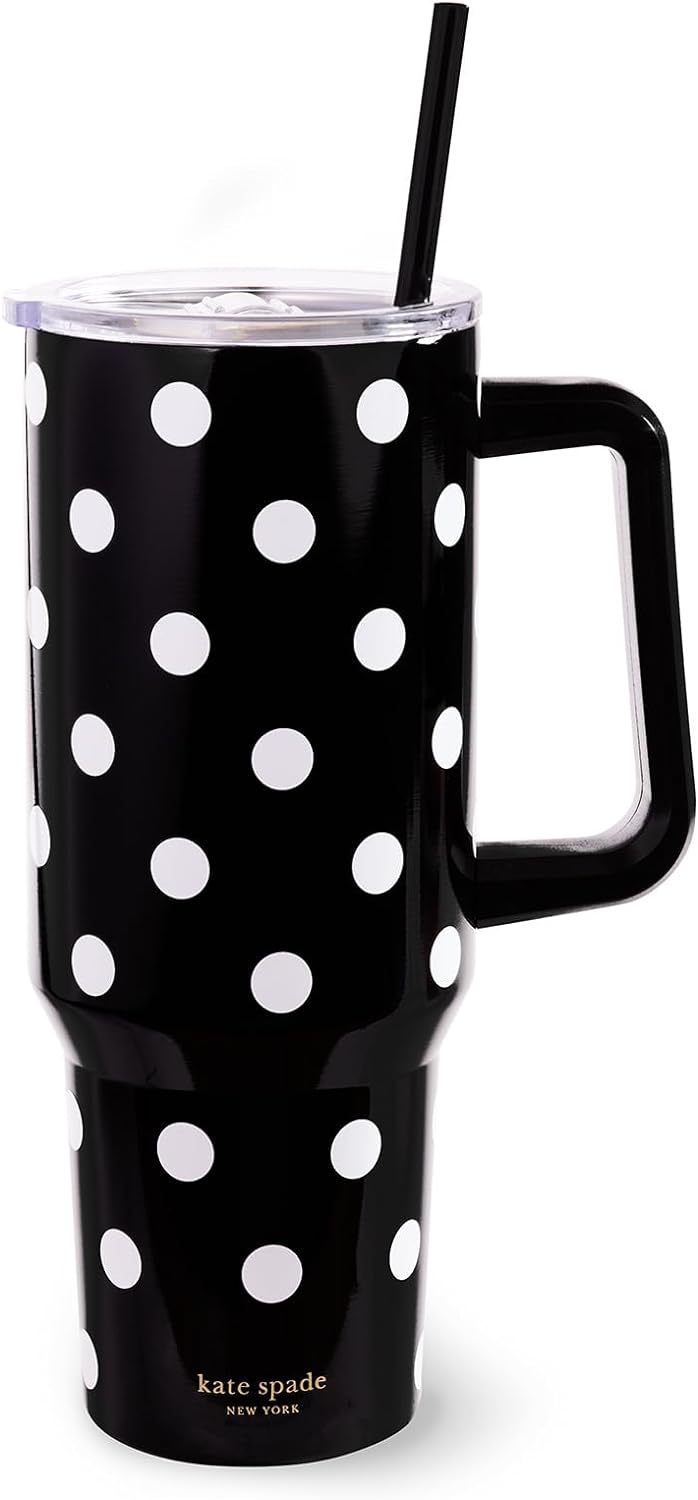 kate spade new york, Picture Dot Stainless Steel 40oz. Tumbler