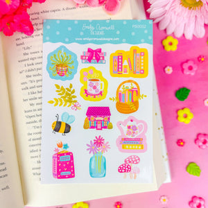 A Day At The Cottage Planner Stickers
