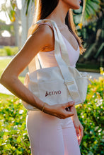 Load image into Gallery viewer, Cream Mini Gym Bag
