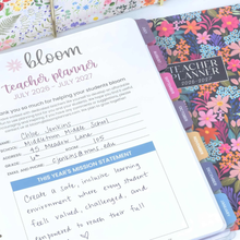 Load image into Gallery viewer, 2026-2027 Teacher Planner, With 3 Interchangeable Covers: Bold &amp; Bright
