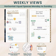 Load image into Gallery viewer, 2025-2026 Midnight Sky Soft Cover Planner
