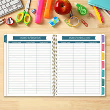 Load image into Gallery viewer, 2025-2026 Teacher Planner, With 3 Interchangeable Covers: Bold &amp; Bright
