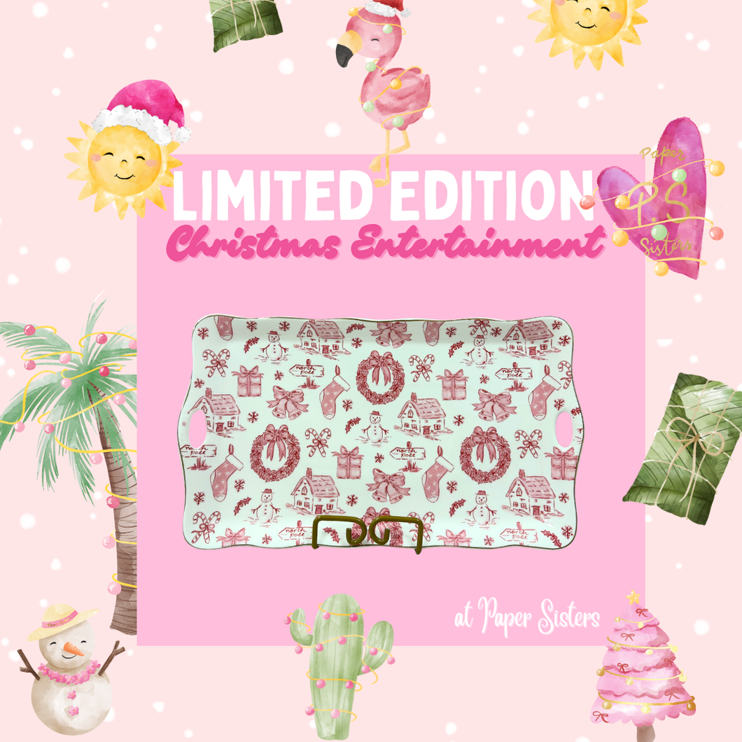 Winter Wonderland Ceramic Serving Tray