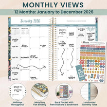 Load image into Gallery viewer, Pre-Order 2026 Be Kind Soft Cover Planner
