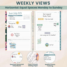Load image into Gallery viewer, 2025-2026 Blooming Wildly Soft Cover Planner
