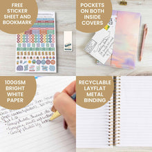 Load image into Gallery viewer, 2025 Cotton Candy Sky, Soft Cover Planner
