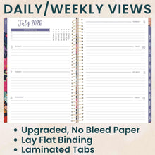 Load image into Gallery viewer, 2026-2027 Floral Fiesta Soft Cover Planner
