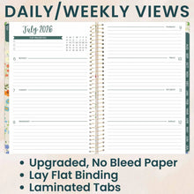 Load image into Gallery viewer, 2026-2027 Garden Party Soft Cover Planner
