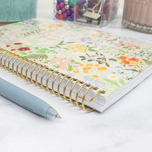 Load image into Gallery viewer, Pre-Order 2026 Beige Garden Party Soft Cover Planner
