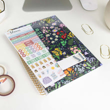 Load image into Gallery viewer, 2025-2026 Navy Garden Party Soft Cover Planner
