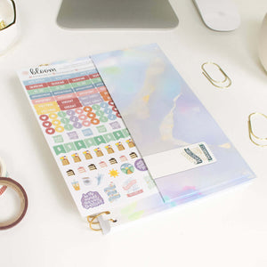 2025-2026 Iridescent Opal Soft Cover Planner