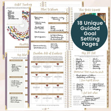Load image into Gallery viewer, 2026-27 Small Purple Linen Hard Cover Planner
