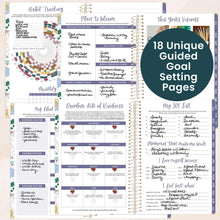 Load image into Gallery viewer, 2026-27 Small Seaside Whimsy Hard Cover Planner

