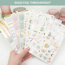 Load image into Gallery viewer, Simply Gilded x Bloom Boho Celestial, Planner Sticker Pack
