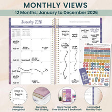 Load image into Gallery viewer, Pre-Order 2026 Good Things Are Coming Soft Cover Planner

