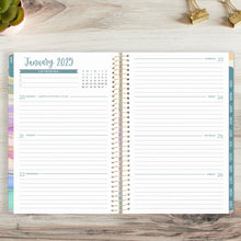 Load image into Gallery viewer, 2025 Watercolor Waves, Soft Cover Planner
