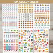 Load image into Gallery viewer, Bloom, Meal Planning, Sticker Pack
