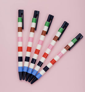 Adventure Stripe Individual Pens