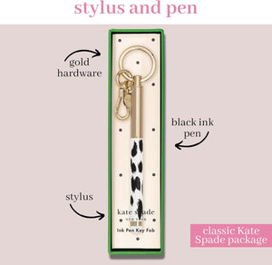 kate spade new york, Modern Leopard Key Fob