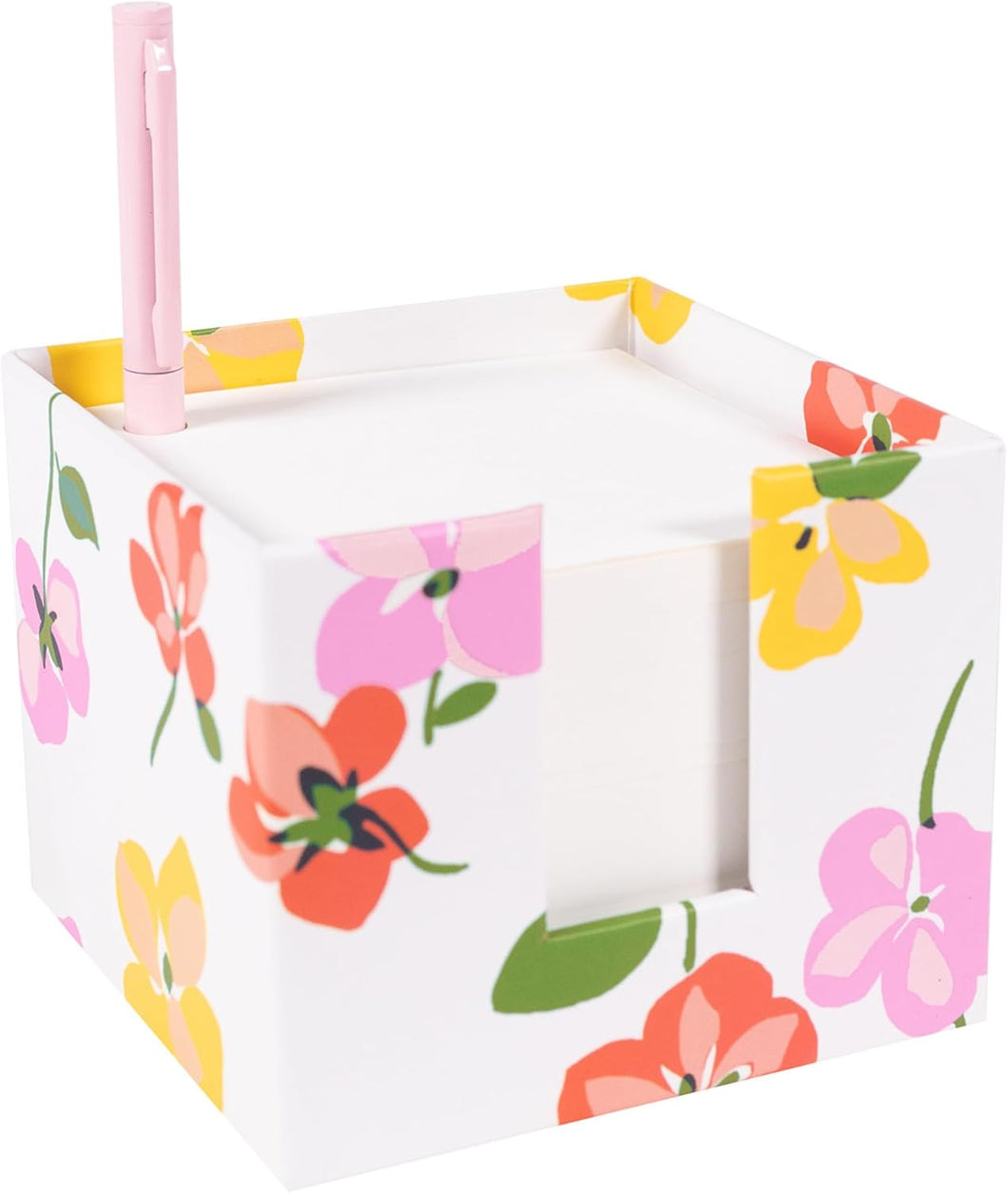 kate spade new york, Spring Pansies, Note Cube