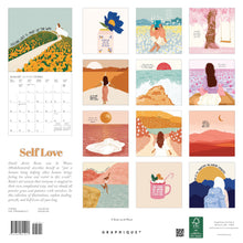 Load image into Gallery viewer, Self Love 2024 Wall Calendar
