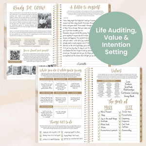 2025-2026 Brushed Beige Soft Cover Planner