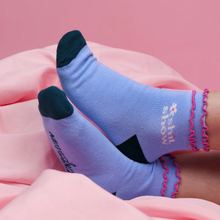 Load image into Gallery viewer, Shit Show Ruffle Socks
