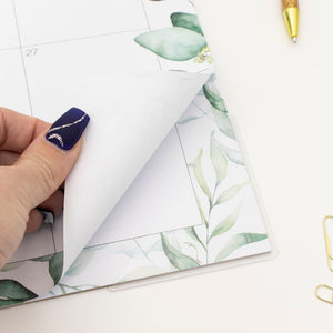 2023-2024 Greenery Desk & Wall Calendar