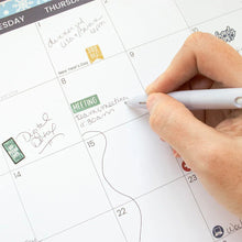Load image into Gallery viewer, Pre-Order 2026 Holiday Icons Desk &amp; Wall Calendar
