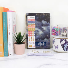 Load image into Gallery viewer, Pre-Order 2026 Midnight Sky Soft Cover Planner
