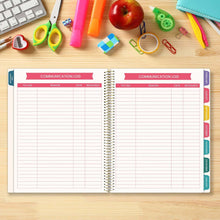 Load image into Gallery viewer, 2025-2026 Teacher Planner, With 3 Interchangeable Covers: Bold &amp; Bright
