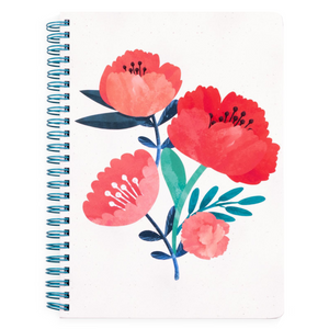 Poppy Bouquet Small Notebook