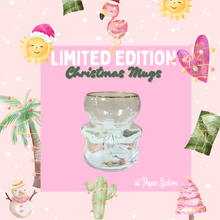 Load image into Gallery viewer, Gingerbread Clear Glass / Iced Coffee Mug
