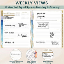 Load image into Gallery viewer, Pre-Order 2026 Coastal Calm Large Hard Cover Planner
