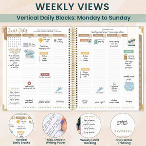 2025-26 Vision Planner, Spread Kindness Like Wildflowers