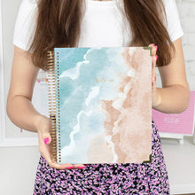 Load image into Gallery viewer, Pre-Order 2026 Ocean Oasis Hard Cover Vision Planner
