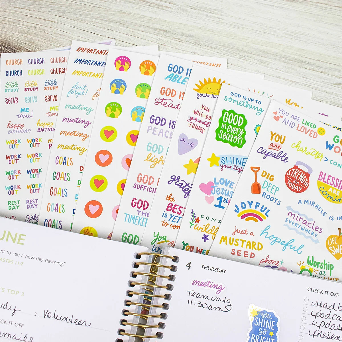Rooted In Faith Planner Sticker Pack – Paper Sisters