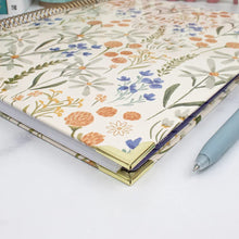 Load image into Gallery viewer, Pre-Order 2026 Whimsical Wildflowers Large Hard Cover Planner
