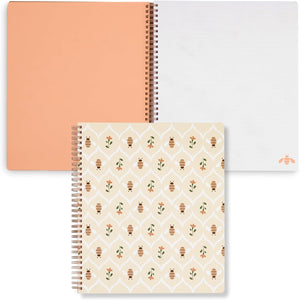 Bees Large Notebook