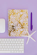 Load image into Gallery viewer, Lilly Pulitzer, Mini Notebook, Gold Metallic Bon Vivant

