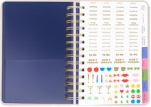 Load image into Gallery viewer, kate spade new york, Floral Date, 17 Month- Small Spiral Planner
